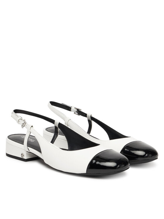 MICHAEL Michael Kors MICHAEL Michael Kors Balerīnas Perla 40R4PLFP1L Balts