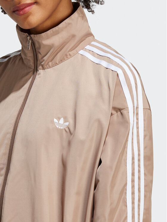 adidas adidas Світшот Oversized Track Top IP7143 Коричневий Loose Fit