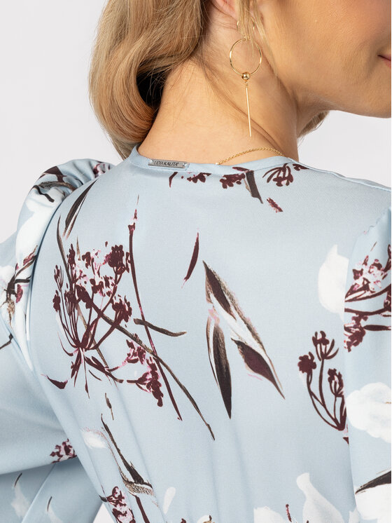 LIDIA KALITA LIDIA KALITA Sukienka koktajlowa Bel Niebieski Flare Fit
