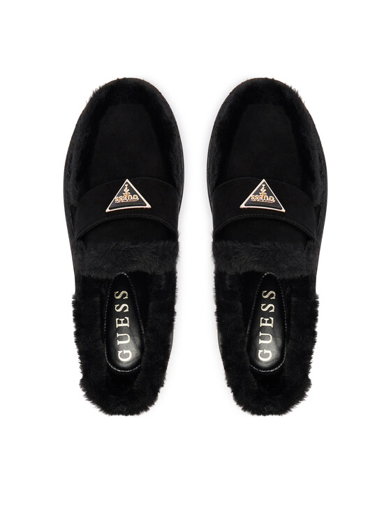 Guess Guess Şlapi FLFBRI ESU06 Negru