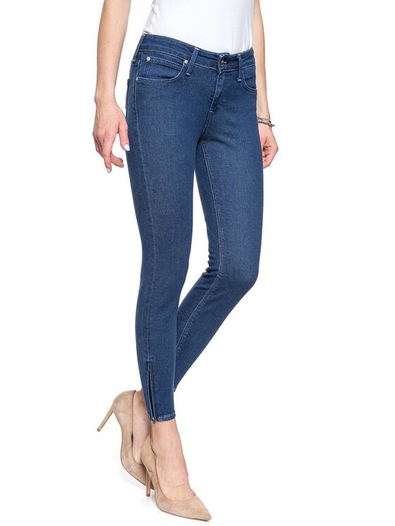 Lee Lee Jeansy SCARLETT Niebieski Skinny Fit