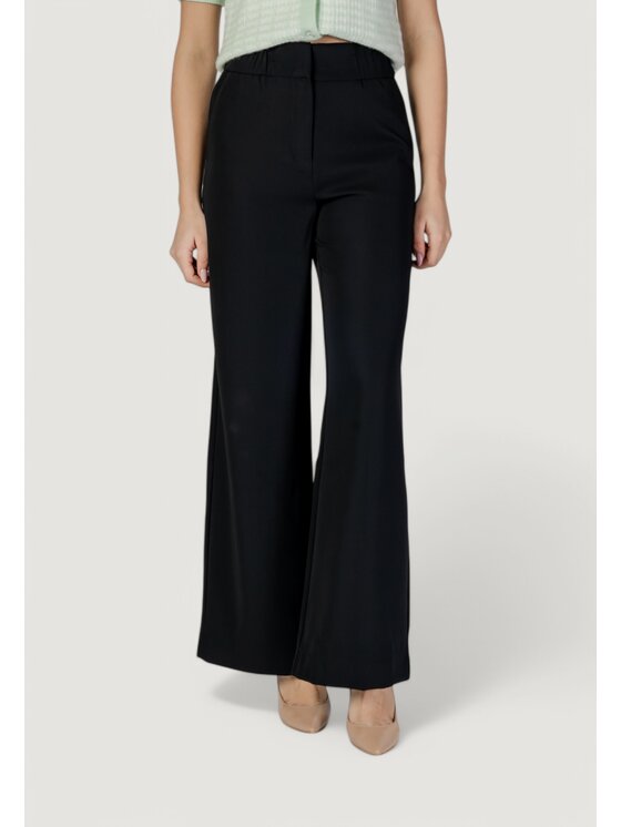 Morgan De Toi Morgan De Toi Pantaloni palazzo 242-PBIRD Nero Palazzo Fit