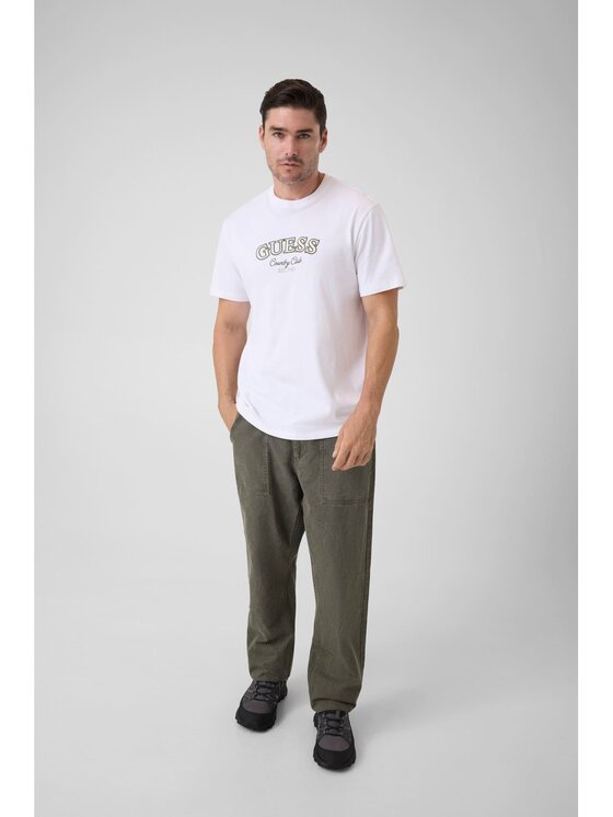 Guess Guess T-Shirt 182678 Bílá Classic Fit