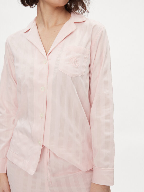 LAUREN RALPH LAUREN Lauren Ralph Lauren Piżama ILN92305 Różowy Regular Fit
