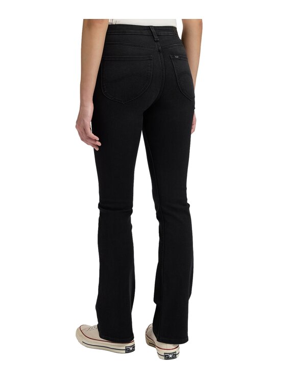 Lee Lee Jeansy 112385772 Czarny Bootcut Fit