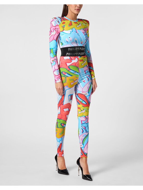 PHILIPP PLEIN PHILIPP PLEIN Legginsy 15427 Kolorowy