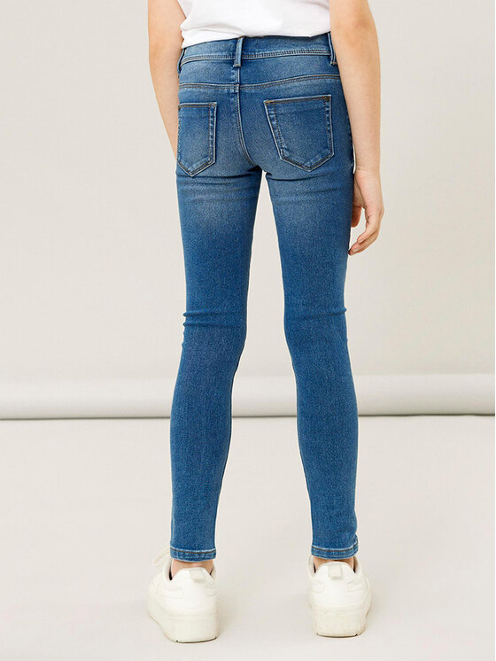 NAME IT NAME IT Traperice 13210232 Plava Skinny Fit