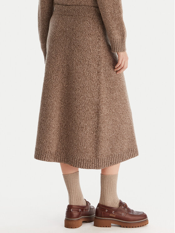 Weekend Max Mara Weekend Max Mara Midi svārki Barnaba 2525306012 Brūns Regular Fit