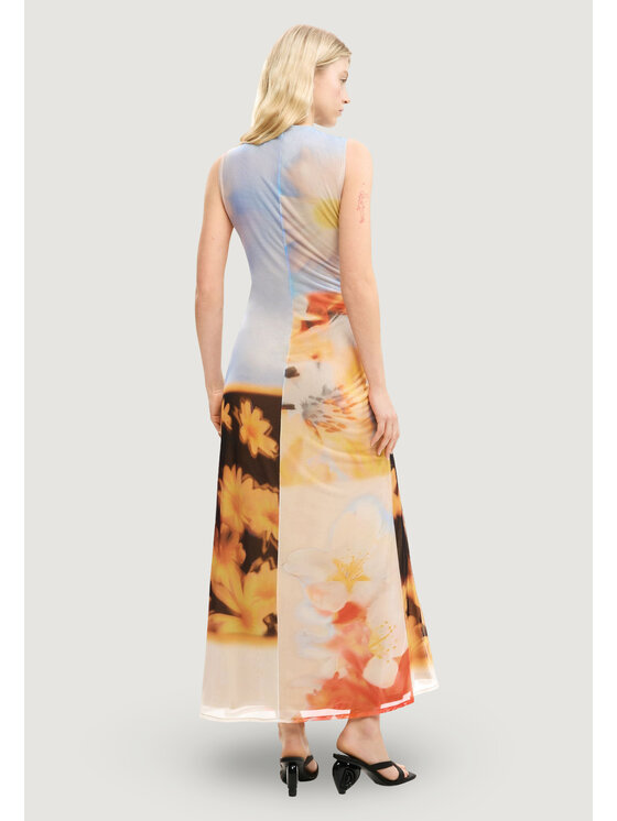 Desigual Desigual Kleid für den Alltag VEST_JADE Orange Egg Fit