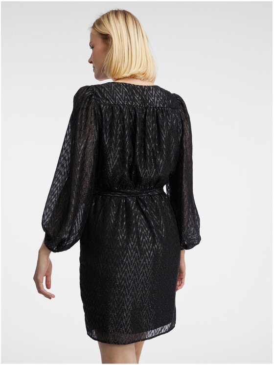 Orsay Orsay Sukienka 415049660000__38 Czarny Regular Fit