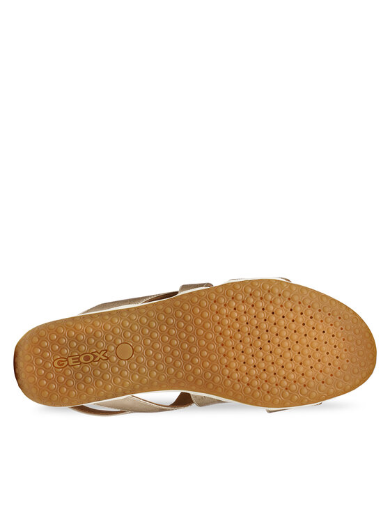 Geox Geox Sandały Sandal Vega D65R6B 000NF C2012 Złoty