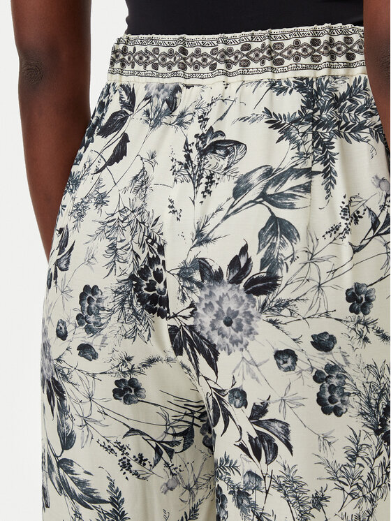 Simona Corsellini Simona Corsellini Pantaloni di tessuto P25CPPA00201 Multicolore Regular Fit
