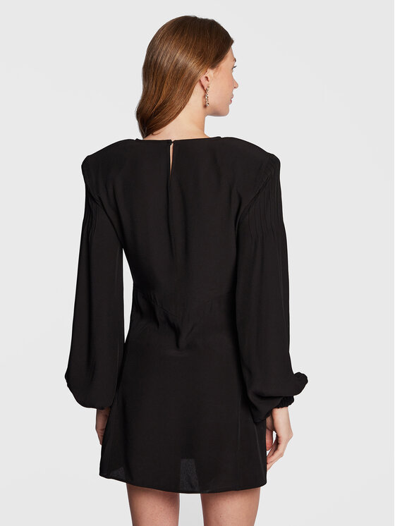 MVP Wardrobe MVP Wardrobe Φόρεμα κοκτέιλ MVPI2AB031.0CP0035 Μαύρο Regular Fit