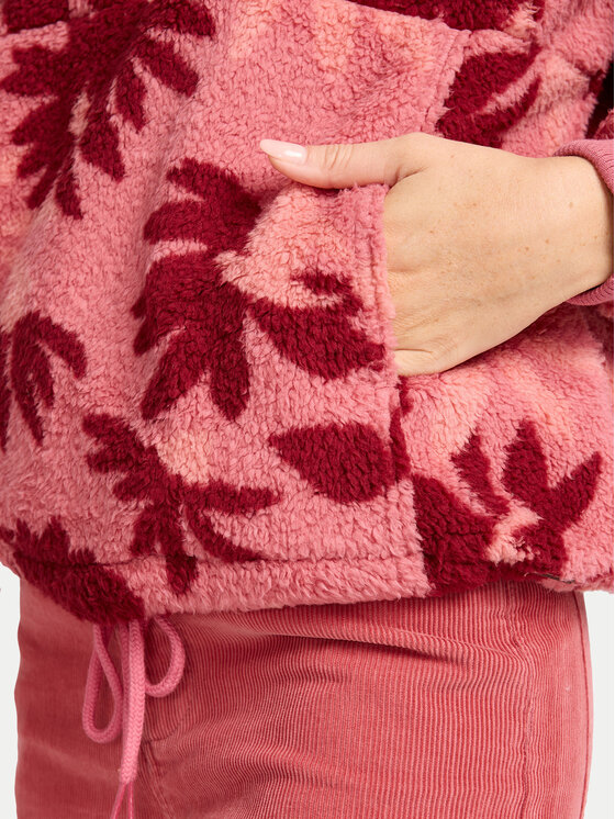 Billabong Billabong Fleecejacke Time Off EBJPF00112 Rosa Relaxed Fit