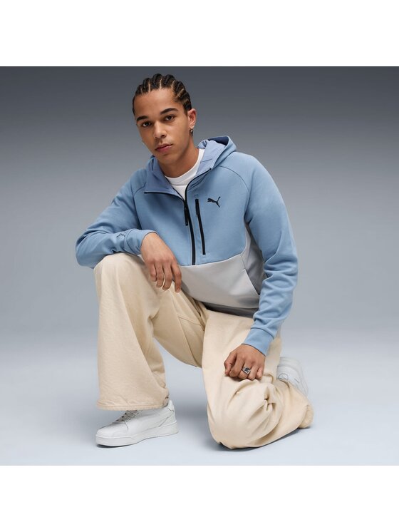 Puma Puma Bluza 688044 Niebieski Regular Fit