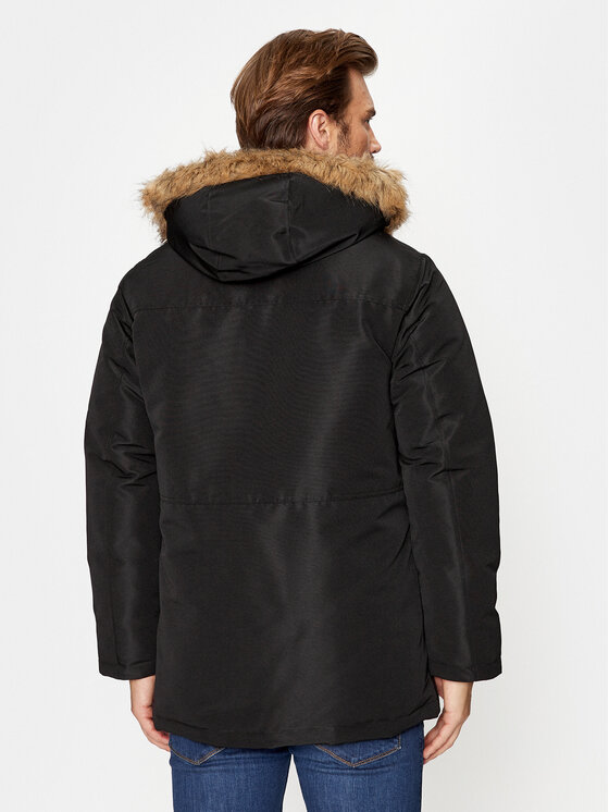Jack&Jones Jack&Jones Μπουφάν χειμωνιάτικο 12235858 Μαύρο Regular Fit