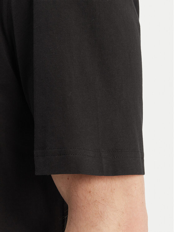 HUGO HUGO Tricou Nalien 50560060 Negru Regular Fit