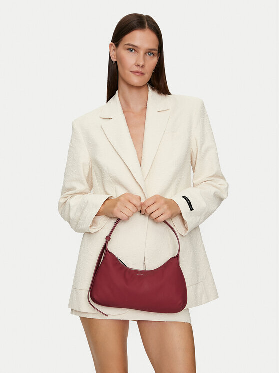 Calvin Klein Handtasche Calvin Soft Shoulder Bag K60K612156 Rot 