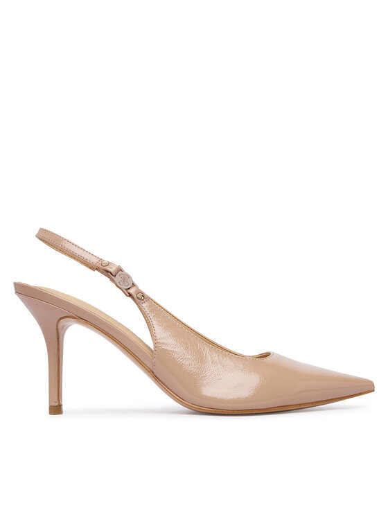 Guess Pantofi cu toc subțire FLTNAS LEP05 Bej închis