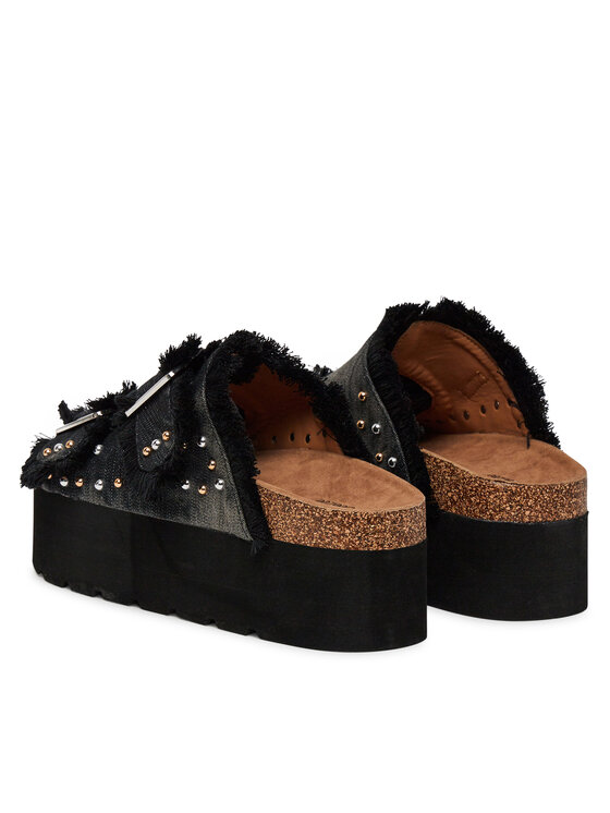 DeeZee DeeZee Papucs LB-P1748 Fekete