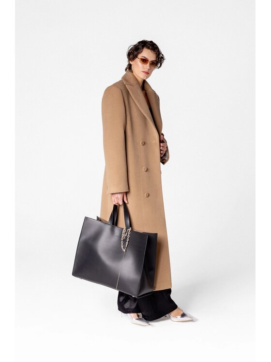 LE POSSÉ LE POSSÉ Cappotto invernale DBWWACMC Marrone Regular Fit