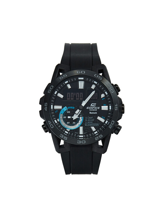 Férfi Karóra Casio, Fekete, Edifice Sospensione ECB-40PB-1AEF