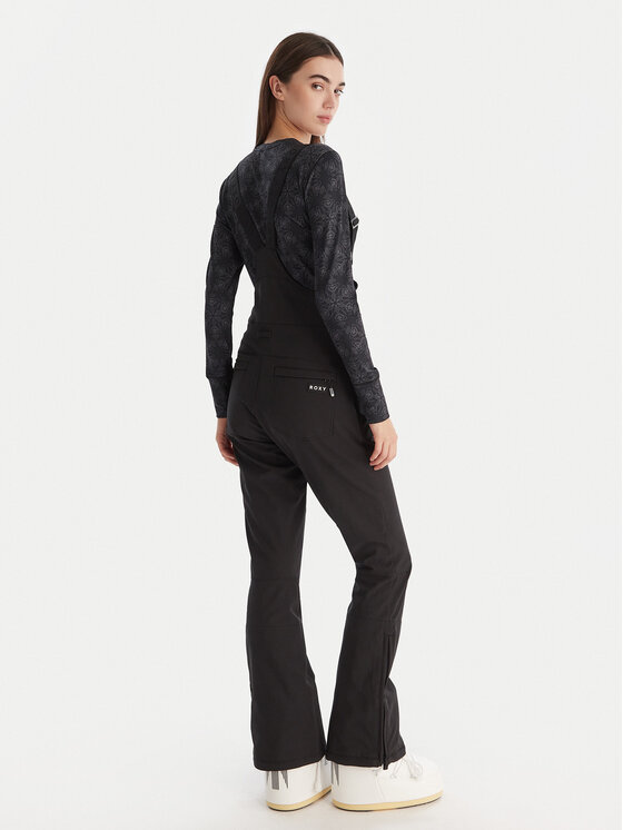 Roxy Roxy Spodnie narciarskie Summit Bib PT ERJTP03291 Czarny Skinny Fit
