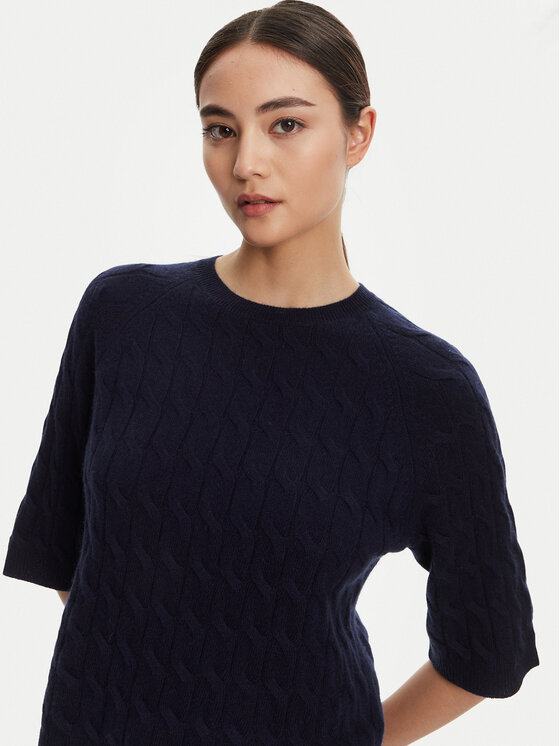 Marella Marella Sweter Franz 2523366084 Granatowy Regular Fit