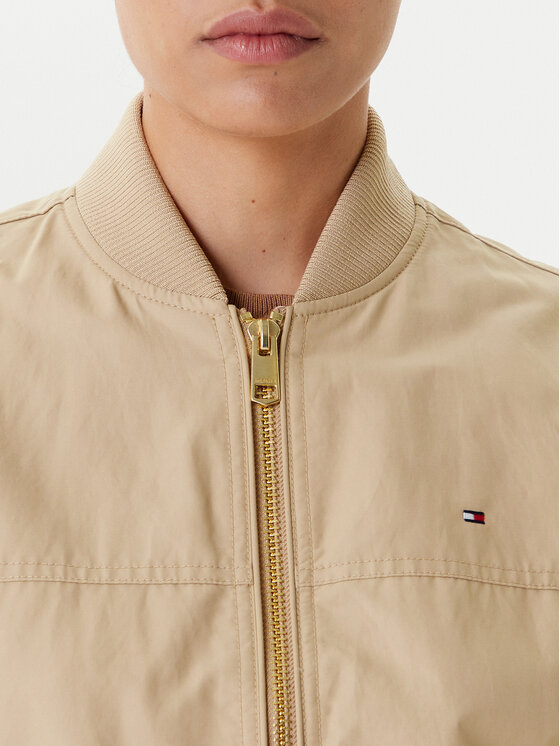 Tommy Hilfiger Tommy Hilfiger Kurtka bomber WW0WW45619 Beżowy Relaxed Fit
