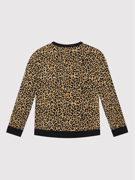Vans Vans Sweatshirt Leopard Sport Crew VN0A7RRL Braun Regular Fit