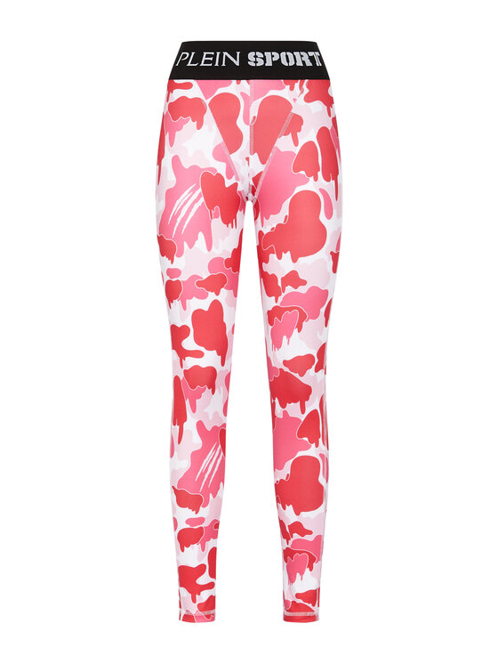 Plein Sport Plein Sport Legginsy 12983 Różowy Active Fit