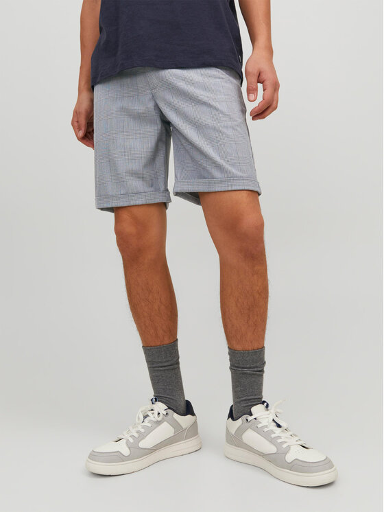 Jack&Jones Pantalon scurți din material Connor 12186937 Albastru Regular Fit