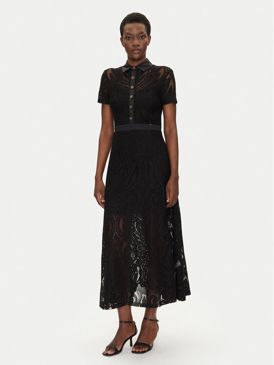 Gaudi Gaudi Rochie cocktail 511FD15002 Negru Regular Fit