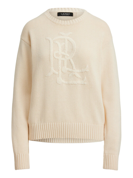 LAUREN RALPH LAUREN LAUREN RALPH LAUREN Sveter 200979653001 Krémová Regular Fit