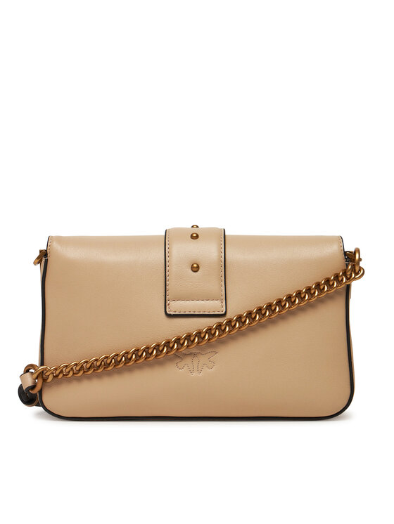 PINKO PINKO Torebka Love One Mini Slouchy Fl PE 25 PLTT 104340 A0QO Beżowy