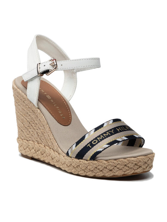 espadrille tommy hilfiger blanche