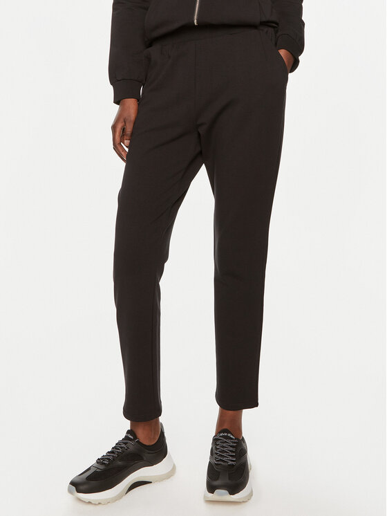 Liu Jo Sport Liu Jo Sport Trenerka TF4090 FS090 Crna Regular Fit
