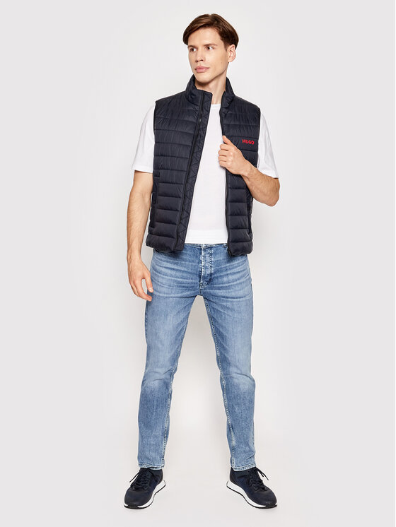 HUGO Hugo Жилет Bentino2221 50468742 Cиній Slim Fit