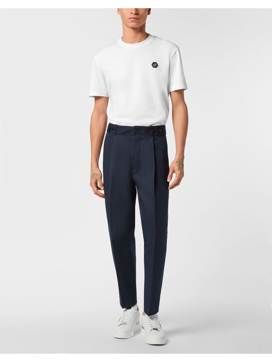 PHILIPP PLEIN PHILIPP PLEIN Chinosy 24569 Niebieski jasny Chino Fit