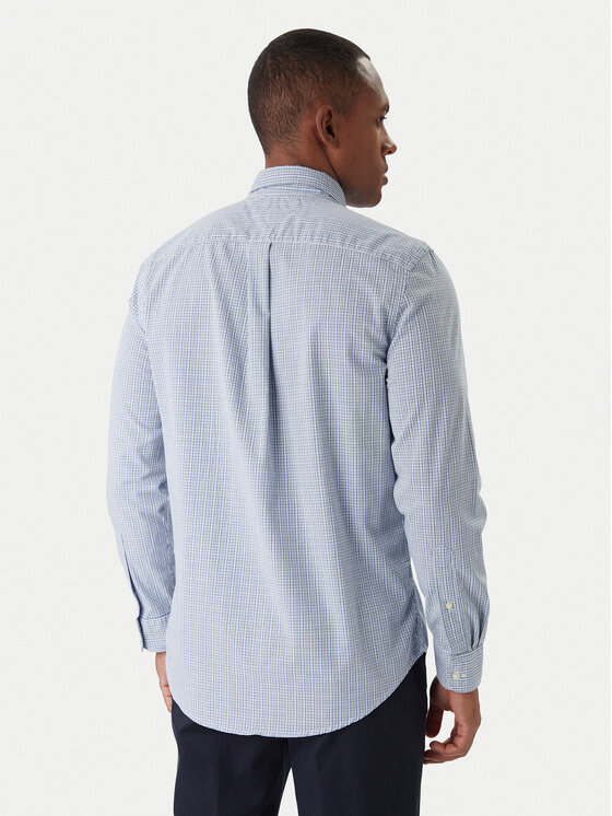 Tommy Hilfiger Tommy Hilfiger Πουκάμισο MW0MW39459 Μπλε Regular Fit