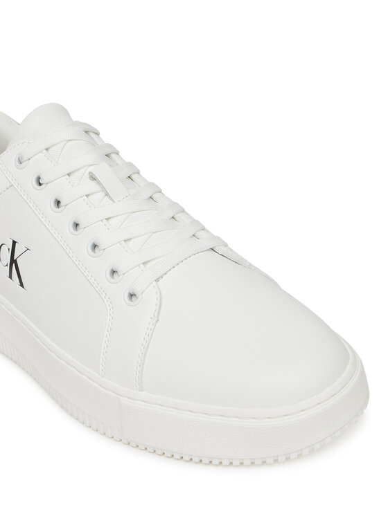 Calvin Klein Jeans Calvin Klein Jeans Sneakersy Chunky Cupsole Ru Patch Lth YM0YM01296 Biały