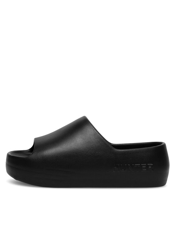Hunter Hunter Klapki S55796 Czarny