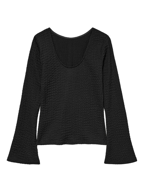 Vero Moda Vero Moda Majica Cille 10334657 Crna Slim Fit