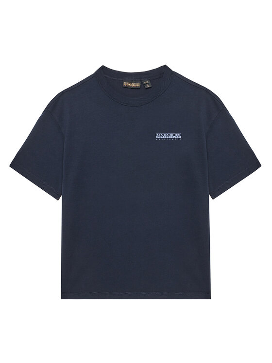 Napapijri Napapijri T-Shirt S-Ahr NP0A88ZO D Tmavomodrá Regular Fit