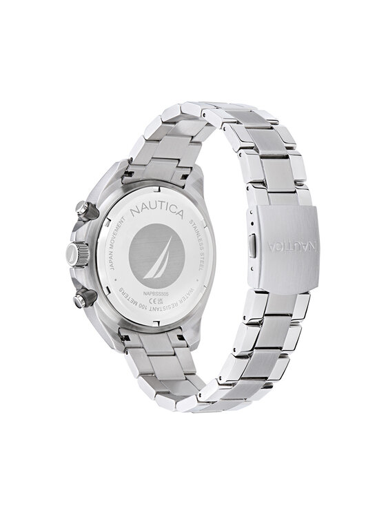 Nautica Nautica Годинник Sporty Chronograph NAPBSS505 Срібний