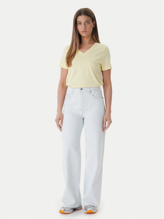 Calvin Klein Jeans Calvin Klein Jeans T-Shirt Archive LV047B205G Gelb Regular Fit