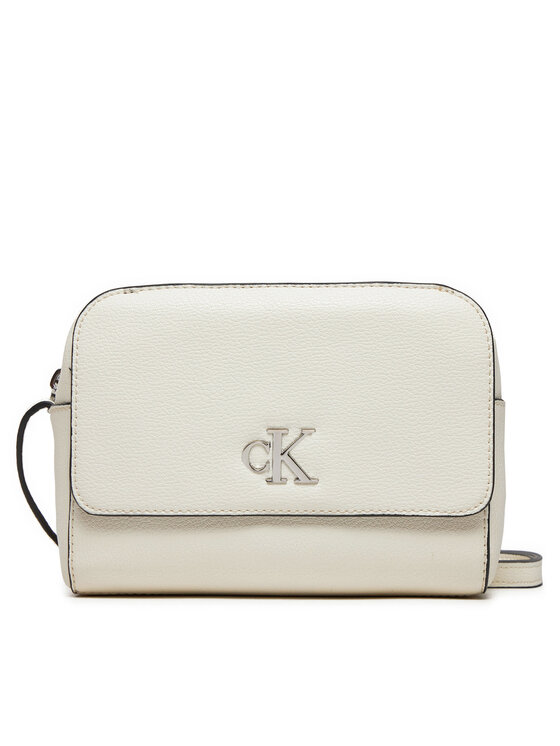 Geantă Calvin Klein K60K612234 Alb