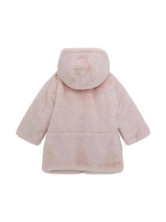 Guess Guess Μπουφάν χειμωνιάτικο giubbino bambina ballet pink Ροζ Long Fit