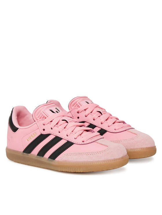 adidas adidas Ποδοσφαιρικά Παπούτσια Samba Messi Indoor JR0424 Ροζ
