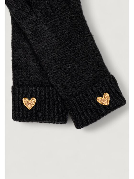 Pieces Pieces Guanti da donna Pcniva Gloves Bc Nero